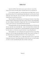 Hoàn thiện công tác quản lý nhà nước về giao thông đường bộ trên địa bàn tỉnh đồng tháp