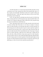 Hoàn thiện công tác quản lý tài chính công đoàn trên địa bàn huyện cao lãnh, tỉnh đồng tháp