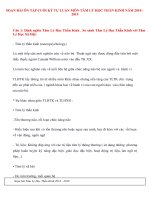 TỰ LUẬN TLH thần kinh