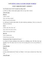 Tiếng Anh lớp 6 Unit 5 lesson 1