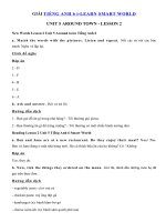 Tiếng Anh lớp 6 Unit 5 lesson 2