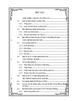 Chu trình doanh thu và chi phí của công ti cổ phần Thế giới di động