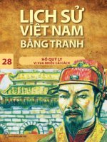 Lịch sử việt nam bằng tranh bộ mỏng t 28   hồ quý ly   vị vua nhiều cải cách 