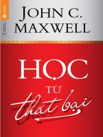 Hoc tu that bai john c maxwell 