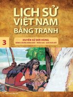 Lịch sử việt nam bằng tranh  bộ mỏng t 03 