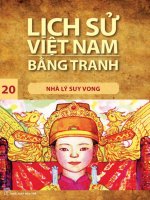 Lịch sử việt nam bằng tranh bộ mỏng t 20 