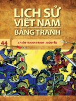 Lịch sử việt nam bằng tranh  bộ mỏng t 44   chiến tranh trịnh nguyễn   lê văn năm 
