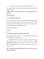 Đáp án Module 5 Chương trình tổng thể