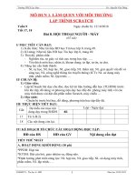 KHDHTin hoc 8 TUAN 9