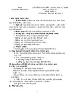 Kiểm tra cuối kì 1 môn toán 6, sách cánh diều (có ma trận  ) 