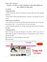 đề cương hướng dẫn học sinh tự học tuần 9 từ ngày