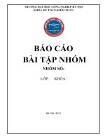 Phân tích BCTC công ty cổ phần bánh kẹo Hải Hà