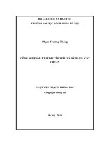 Công nghệ smart home tìm hiểu  đánh giá các chuẩn 