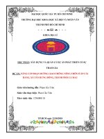 DỰ ÁN: NÂNG CẤP ĐOẠN ĐƯỜNG GIAO THÔNG NÔNG THÔN Ở ẤP CÁI HÀNG, XÃ TÂN HƯNG ĐÔNG, THÀNH PHỐ CÀ MAU