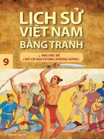 Lịch sử việt nam bằng tranh  bộ mỏng t 09 