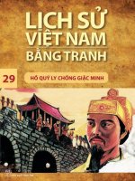 Lịch sử việt nam bằng tranh  bộ mỏng t 29   hồ quý ly chống giặc minh 