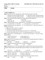 kiem tra hoa 10 bai so 2