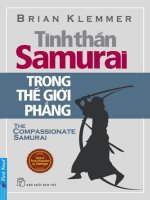 Tinh thần samurai trong thế giới phẳng