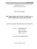 ĐIỀU KHIỂN ĐỒNG BỘ TỐC ĐỘ CAO ĐỘNG CƠ AC SERVO THÔNG QUA MẠNG SSCNET IIIH