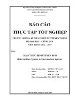 Giao thức định tuyến IS-IS (intermediate system to intermediate system) tại ng ty CMC Telecom