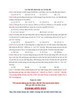 25 bai tap Luc hap dan Dinh luat van vat hap dan File word co loi giai chi tiet