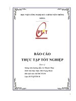 BÁO CÁO THỰC TẬP TỐT NGHIỆP  công ty cổ phần HTC viễn thông quốc tế HTC – ITC 