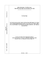 Xây dựng bài giảng thực hành cho môn điện tử công suất theo định hướng nâng cao năng lực thực hiện của người học tại trường đại học kinh tế kỹ thuật hải dương 