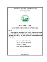 Quan điểm của chủ nghĩa Mác – Lênin về đặc trưng của xã hội xã hội chủ nghĩa. Sự đổi mới, phát triển tư duy của Đảng Cộng sản Việt Nam về mô hình chủ nghĩa xã hội mà nhân dân ta xây dựng.