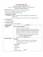 Kế hoạch bài dạy_Giáo án Tiếng anh 6 Friends Plus (Tải trọn bộ trong file đính kèm)