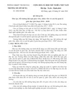 Ke hoach dao tao boi duong doi ngu giao vien nhan vien va can bo quan ly giao duc giai doan 20162020