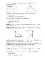 On tap Ti so luong giac cua goc nhon