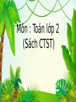 GA điện tử lớp 2 môn toán sách chân trời sáng tạo 20212022