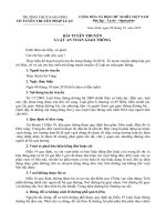 Bai tuyen truyen Luat an toan giao thong 2018