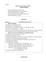 Giao an Tuan 1 Lop 1