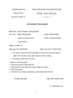 Thiết kế robot KUKA KR62 6  bậc tự do thực hiện lấy sản phẩm cho một dây truyền phân loại sản phẩm tự động.