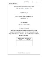 QUAN ĐIỂM, ĐƯỜNG LỐI CỦA ĐẢNG, CHÍNH SÁCH CỦA NHÀ NƯỚC ĐỐI VỚI TÔN GIÁO, TÍN NGƯỠNG VÀ TÌNH HÌNH THỰC HIỆN CÔNG TÁC TÔN GIÁO, TÍN NGƯỠNG HIỆN NAY TRÊN ĐỊA BÀN THỊ XÃ BN