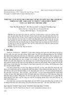 Thiết kế và sử dụng trò chơi học tập để tổ chức dạy học nội dung nhiễm sắc thể - Khoa học Tự nhiên 9 - nhằm phát triển năng lực hợp tác cho học sinh