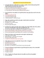 Câu hỏi trắc nghiệm chủ nghĩa xã hội khoa học