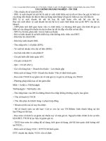 ÔN THI TÀI CHÍNH DOANH NGHIỆP (có đáp án)