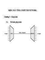 Bài giảng Mạng máy tính (Computer Network): Chương 5 - Lưu Đức Trung