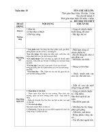 GIÁO ÁN PHỤ TUẦN 15: ĐỘNG VẬT NUÔI TRONG GIA ĐÌNH TRONG RỪNG