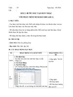 CD5 Bai 2 Buoc dau tao ban nhac voi phan mem MuseScore