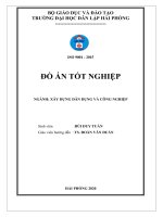 Đồ án tốt nghiệp xây dựng dân dụng và công nghiệp nhà làm việc 8 tầng 