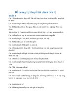 Đề cương  ôn Tập lý thuyết tài chính tiền tệ  ( Đại Học Thái Nguyên )