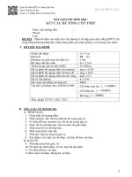 Thiết kế dầm cho dầm cho cầu đường ô tô nhịp giản đơn, bằng bê tông cốt thép, thi công bằng phương pháp đúc riêng từng phần tại công trường và tải trọng cho trước 