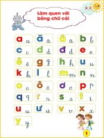 Tiếng Việt Tiền tiểu học Hành trang vào lớp 1