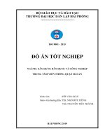 Đồ án tốt nghiệp xây dựng dân dụng và công nghiệp trung tâm viễn thông quận hải an 