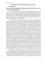 ĐỀ CƯƠNG ÔN TẬP TRIẾT HỌC MÁC LÊNIN