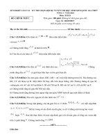 De mon Toan chon DT du thi HSG quoc gia nam 2018