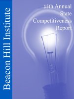 Beacon hill institute 15th annual state 